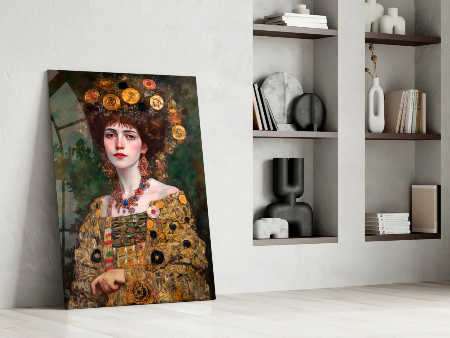 Klimt Style Glass Wall Art || Designer Collection - Image 6