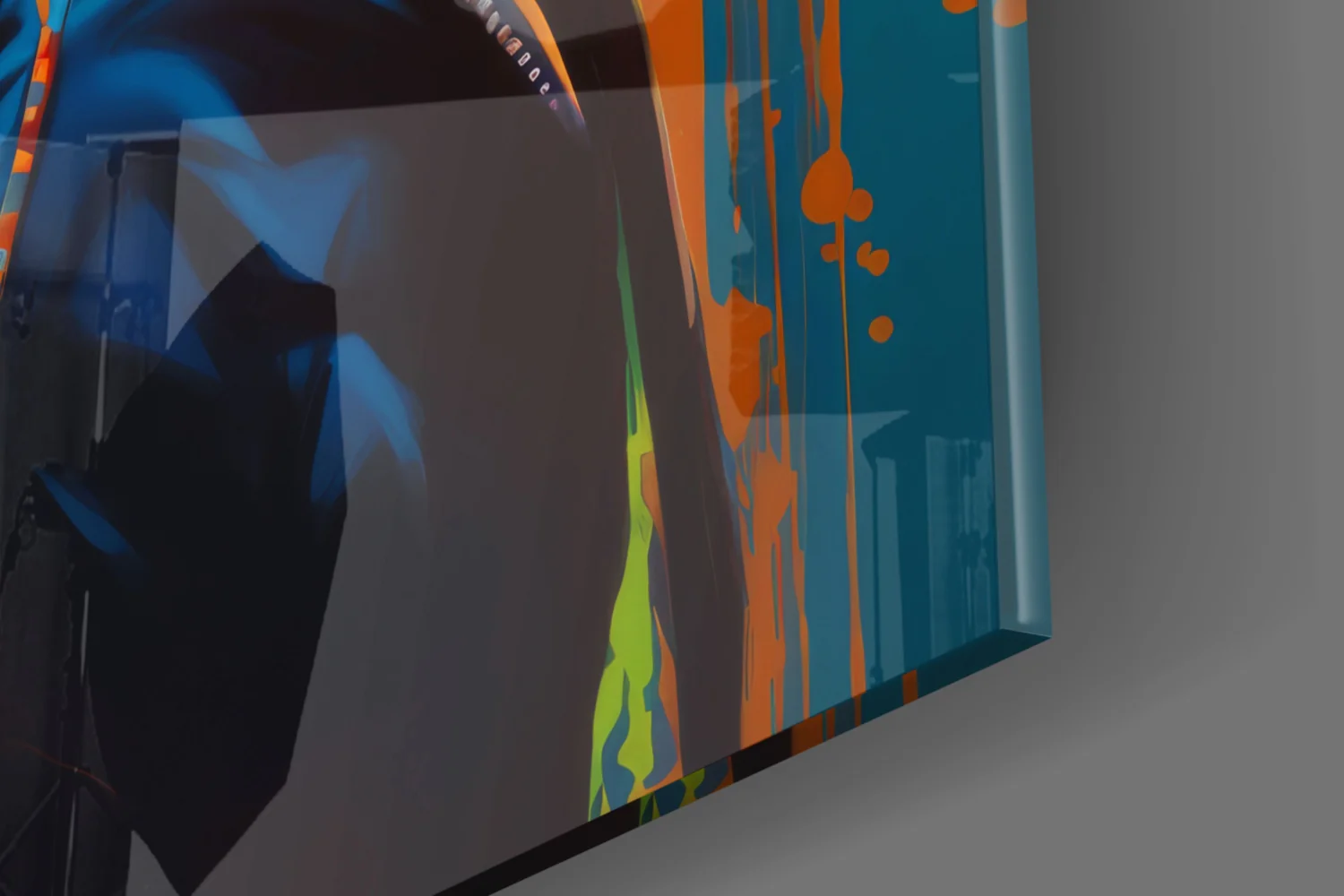 Hair Style Glass Wall Art || Designer Collection - Image 7