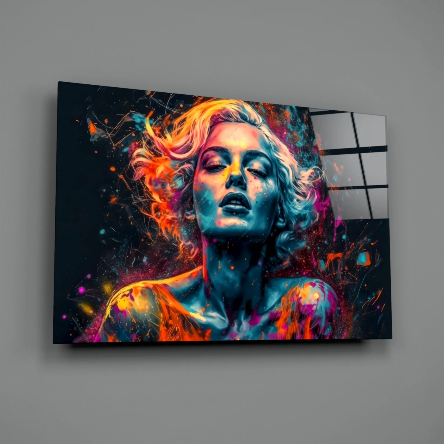Feelings Glass Wall Art || Designer Collection - Image 2
