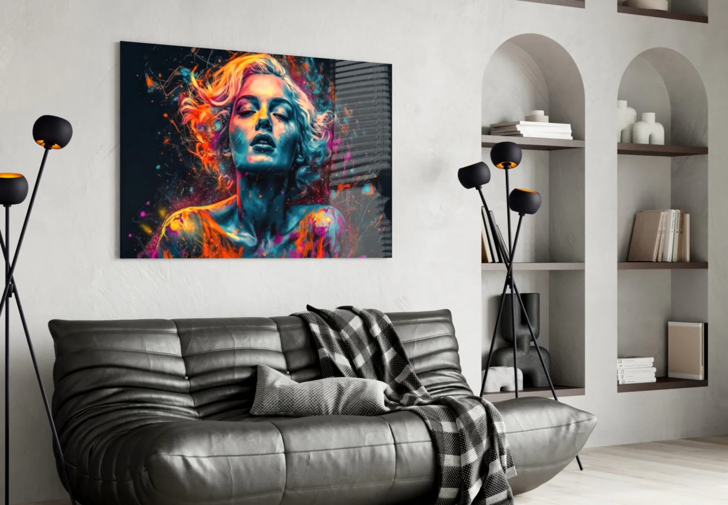 Feelings Glass Wall Art || Designer Collection - Image 4