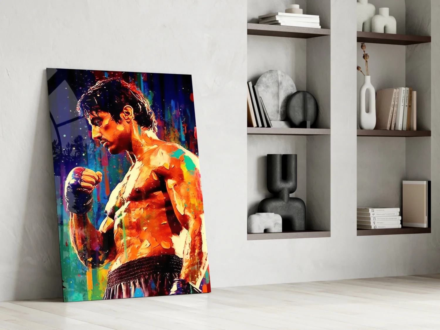 Fighter Glass Wall Art || Designer Collection - Image 6