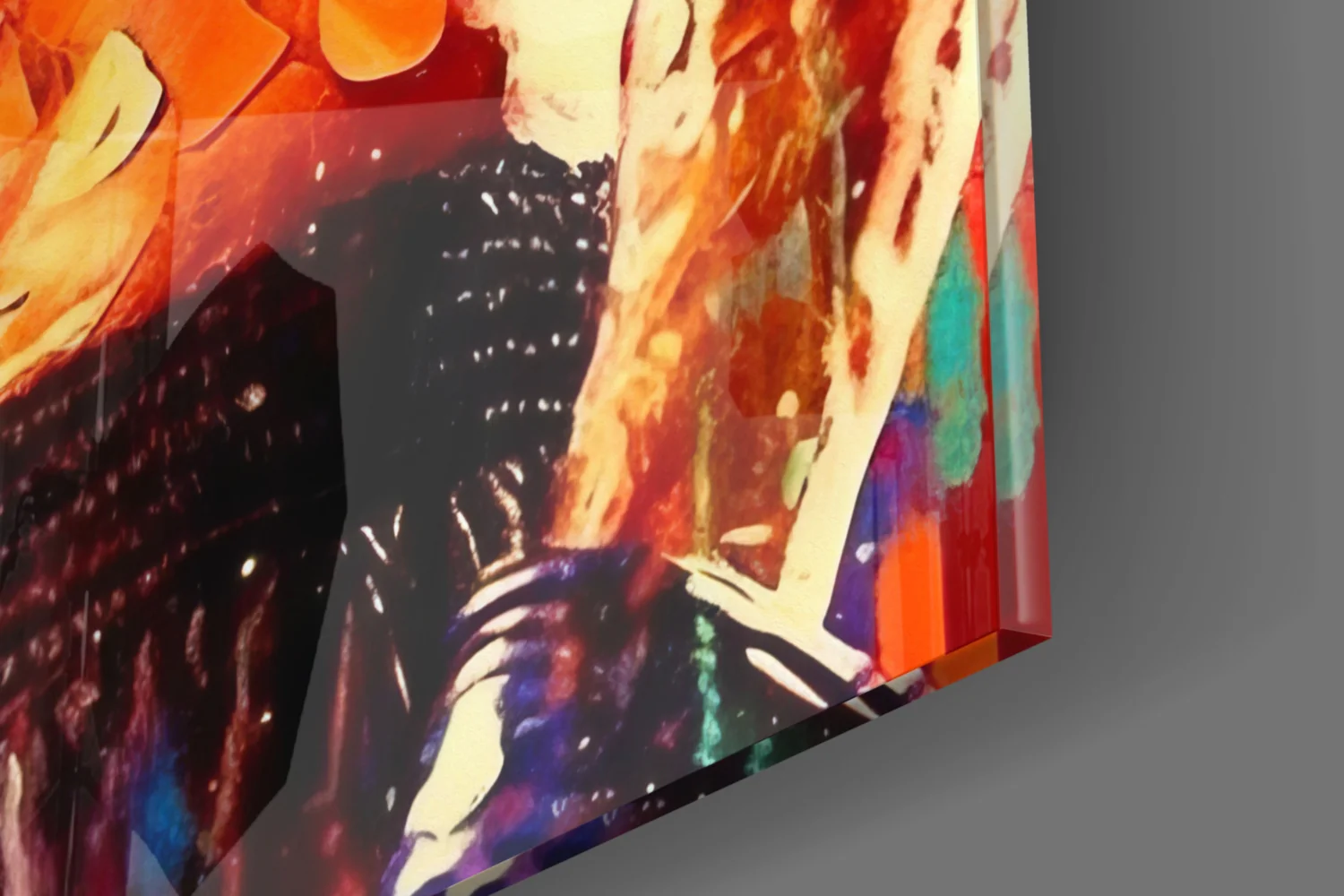 Fighter Glass Wall Art || Designer Collection - Image 7