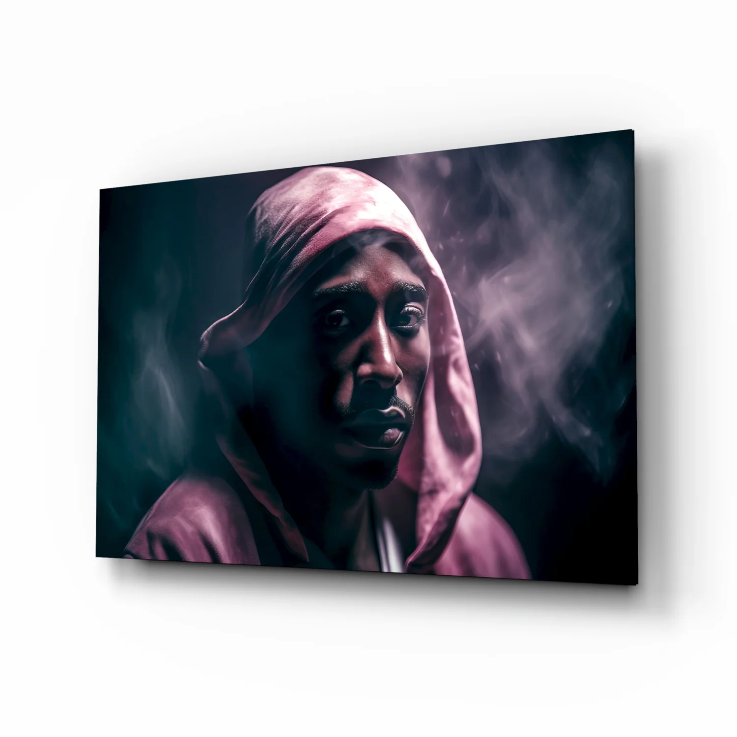 Tupac Glass Wall Art || Designer Collection - Image 2