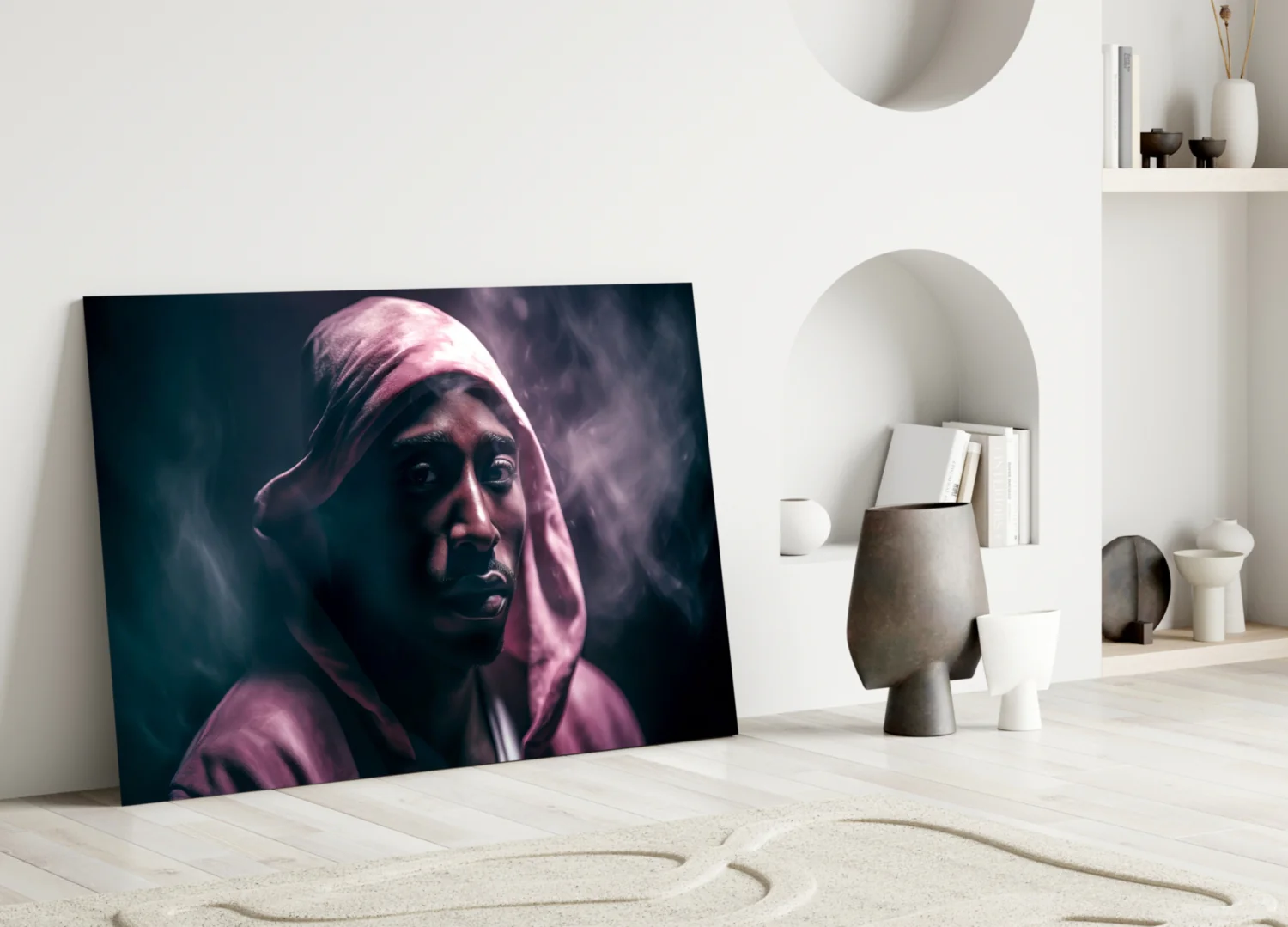 Tupac Glass Wall Art || Designer Collection - Image 4