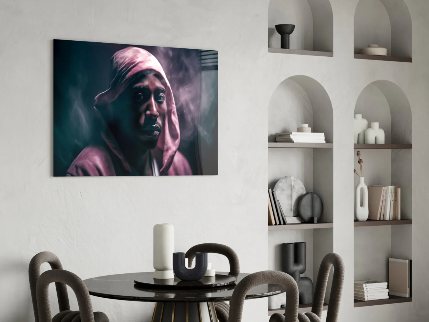 Tupac Glass Wall Art || Designer Collection - Image 6