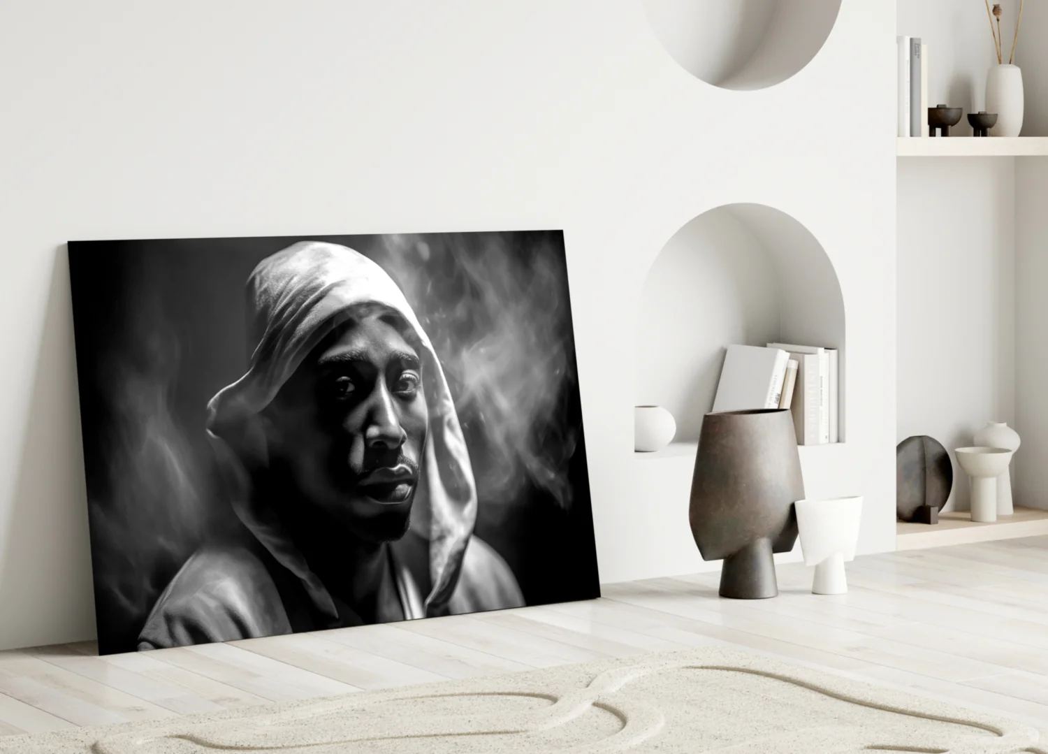 Tupac Glass Wall Art || Designer Collection - Image 4