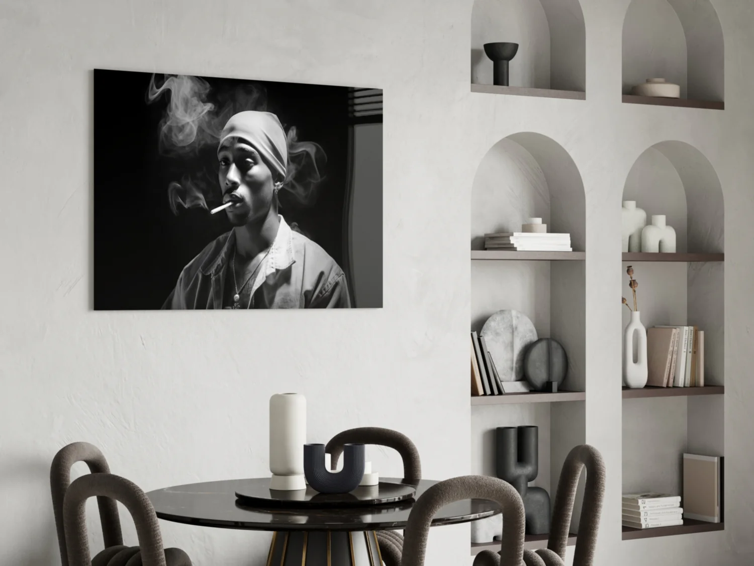 Tupac Glass Wall Art || Designer Collection - Image 6