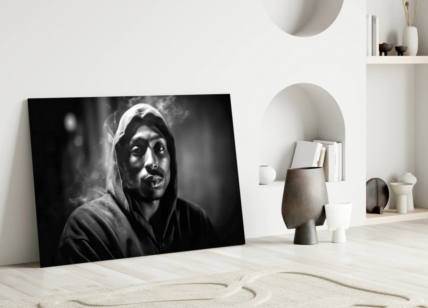 Tupac Glass Wall Art || Designer Collection - Image 4