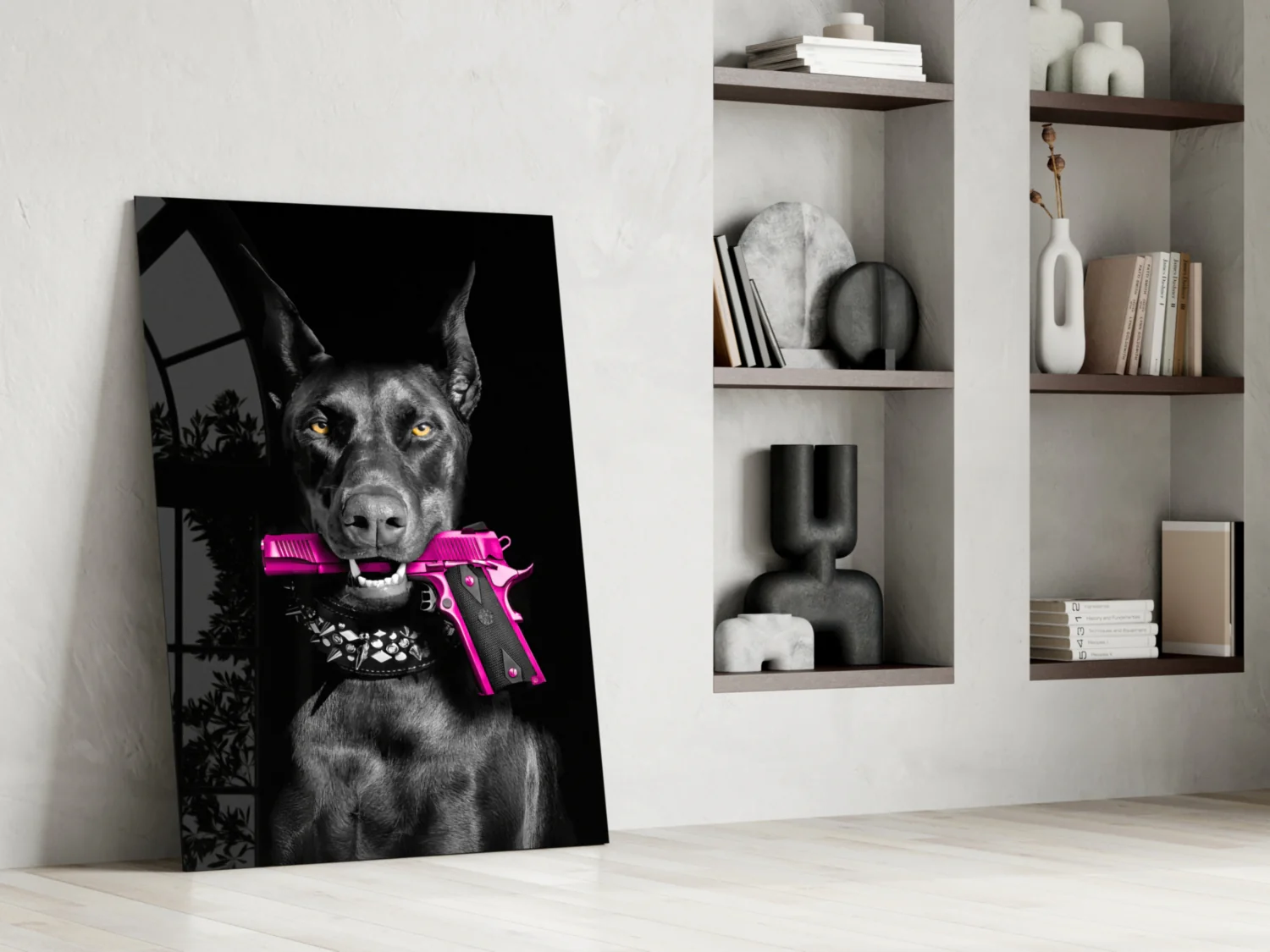 Gun Dog  Glass Wall Art || Designer Collection - Image 7