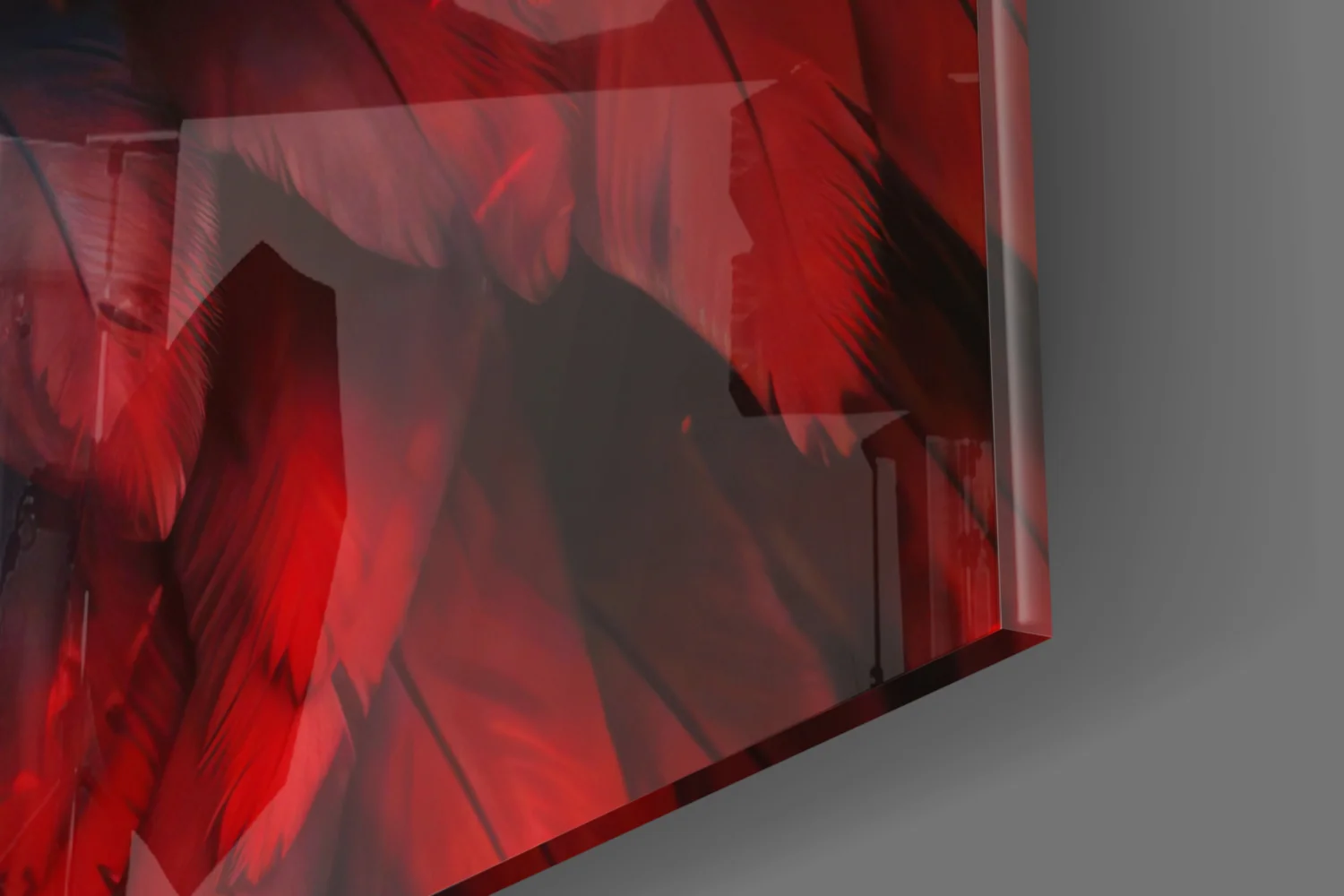 Red Eagle Glass Wall Art|| Designer's Collection - Image 8