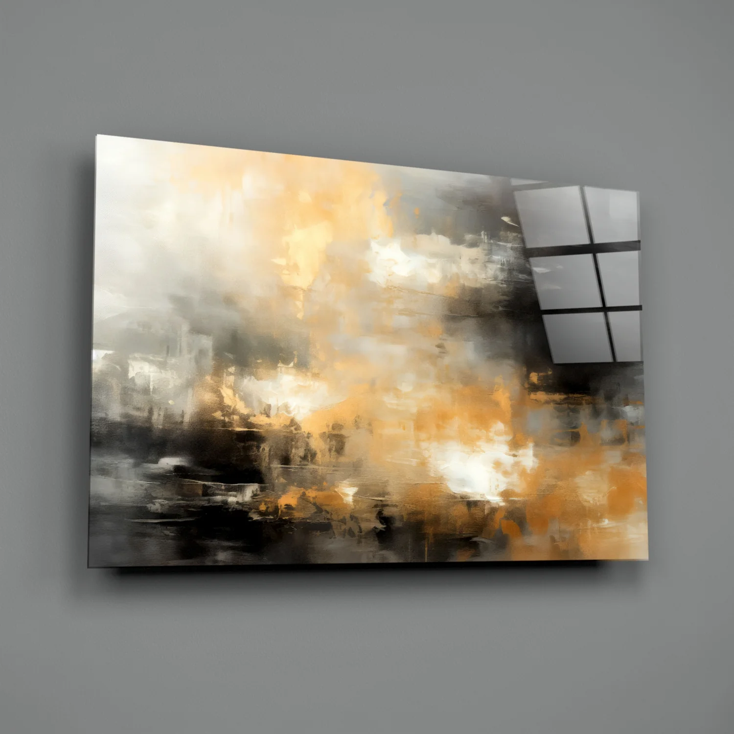 Abstract Glass Wall Art|| Designer's Collection - Image 3