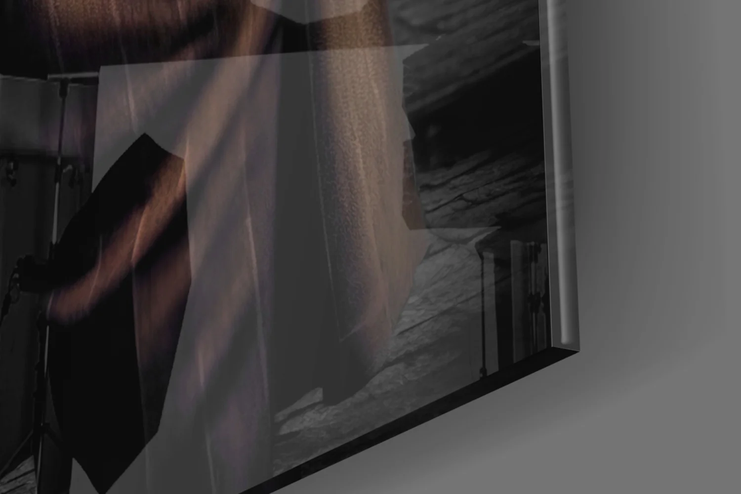 Bulldog in a Suit Glass Wall Art|| Designer's Collection - Image 8
