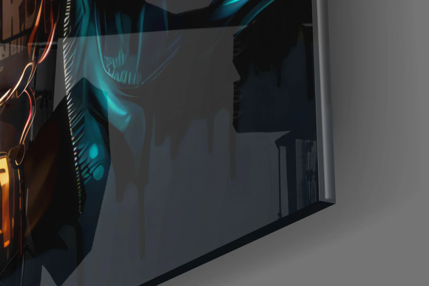 Feel the Music Glass Wall Art|| Designer's Collection - Image 8