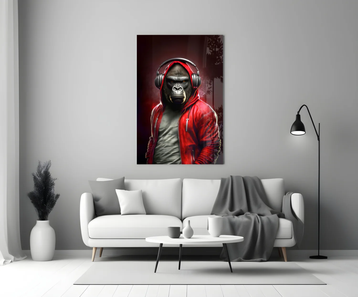 Animal Vogue Glass Wall Art|| Designer's Collection - Image 4