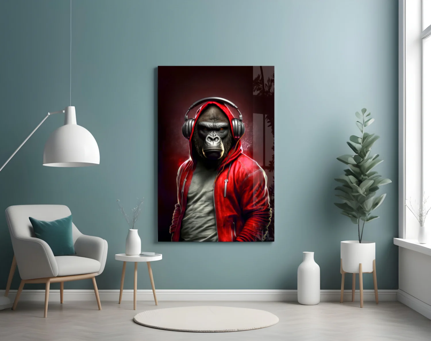 Animal Vogue Glass Wall Art|| Designer's Collection - Image 5