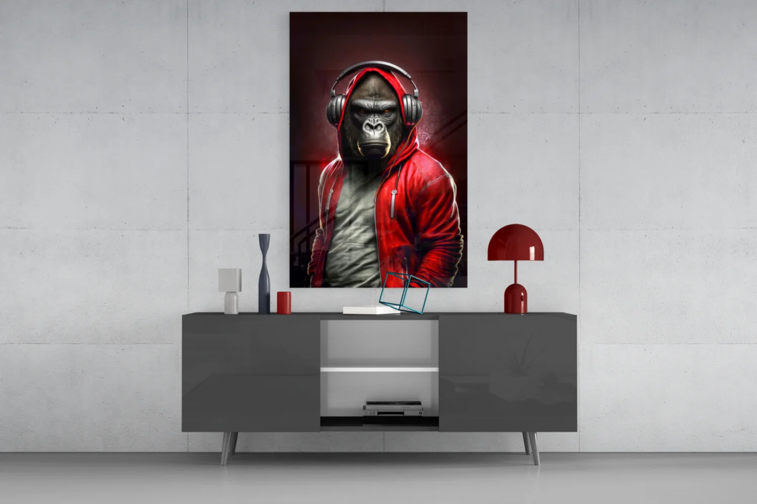 Animal Vogue Glass Wall Art|| Designer's Collection - Image 9