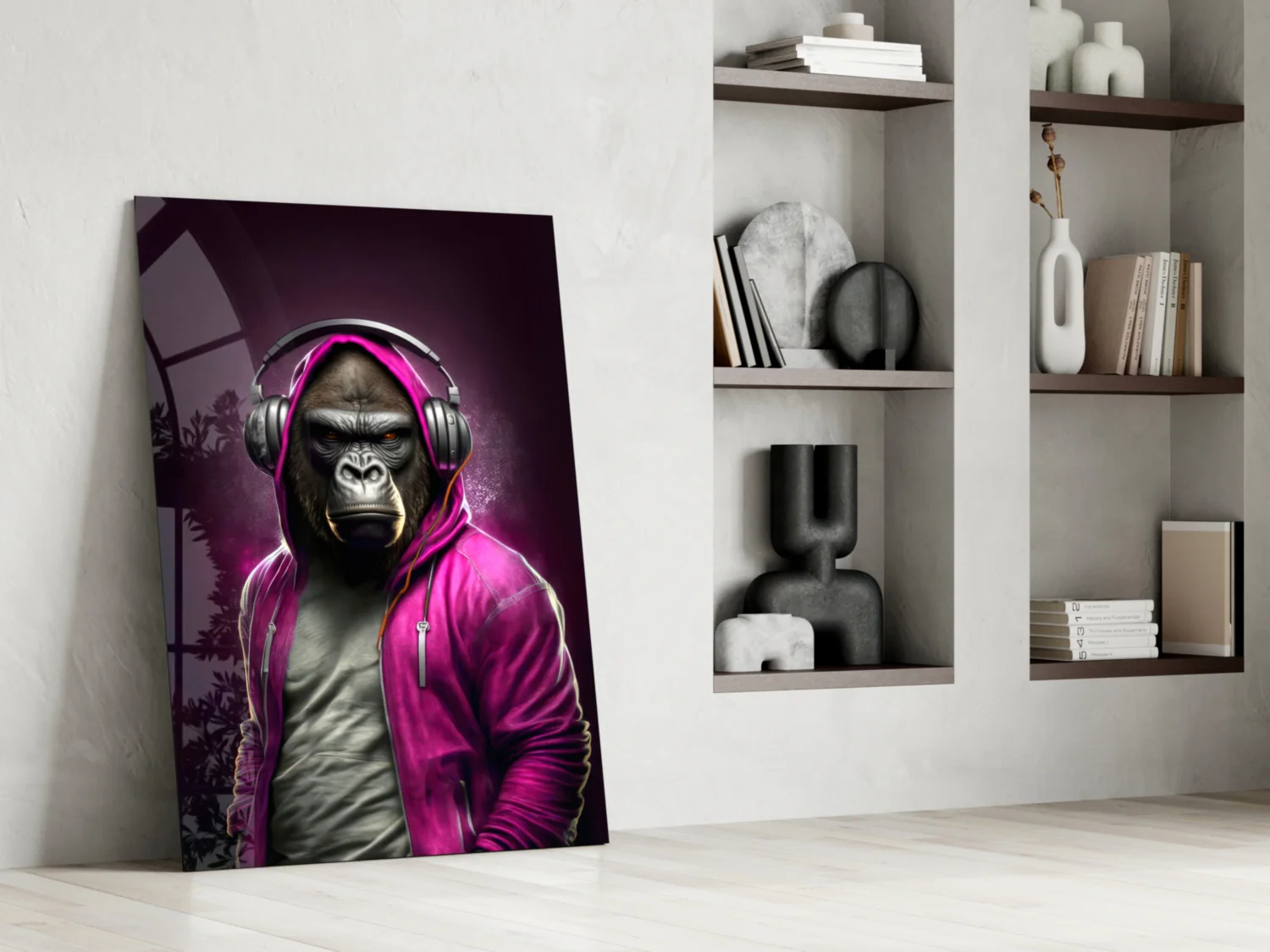Animal Vogue Glass Wall Art|| Designer's Collection - Image 7