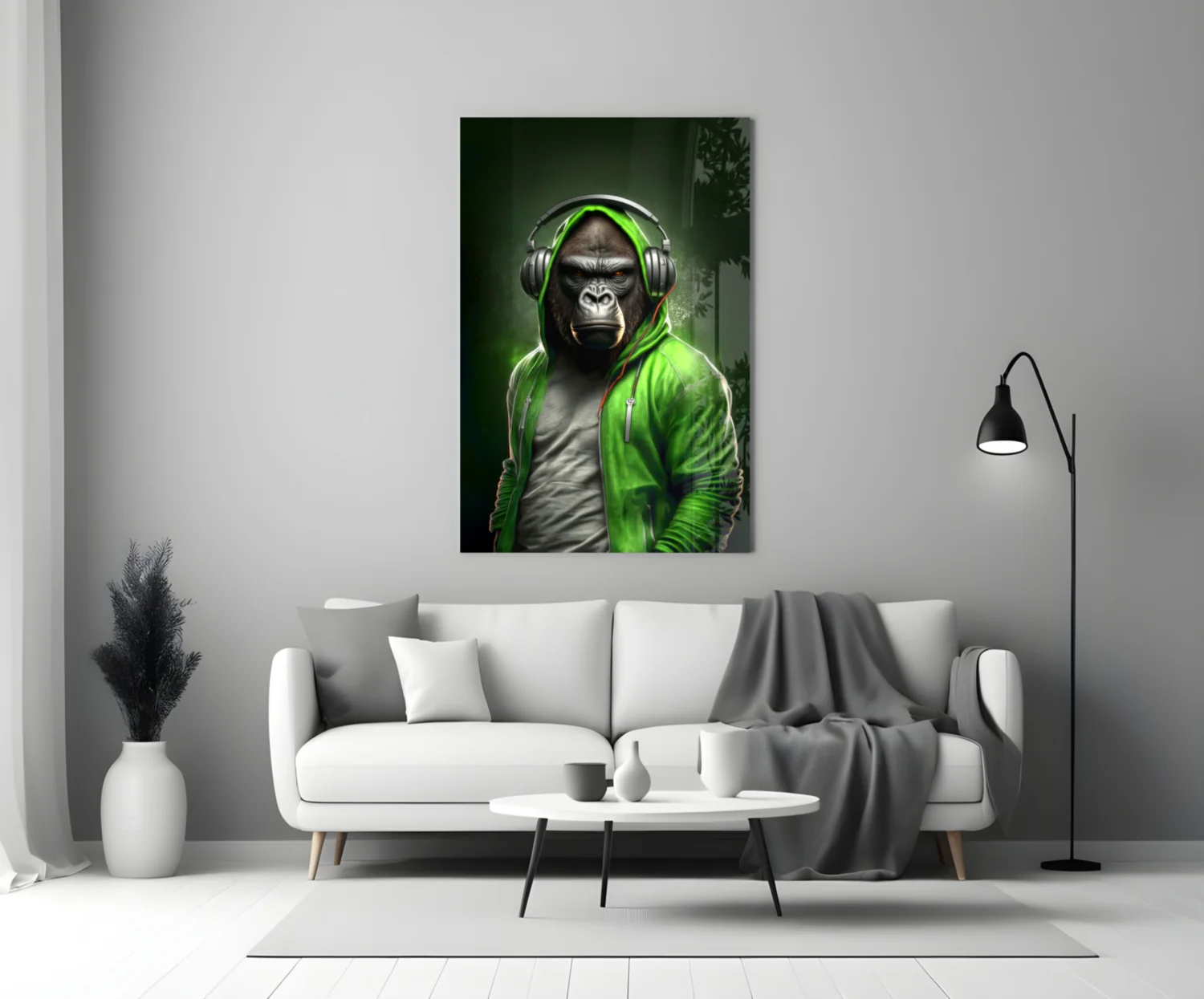 Animal Vogue Glass Wall Art|| Designer's Collection - Image 4