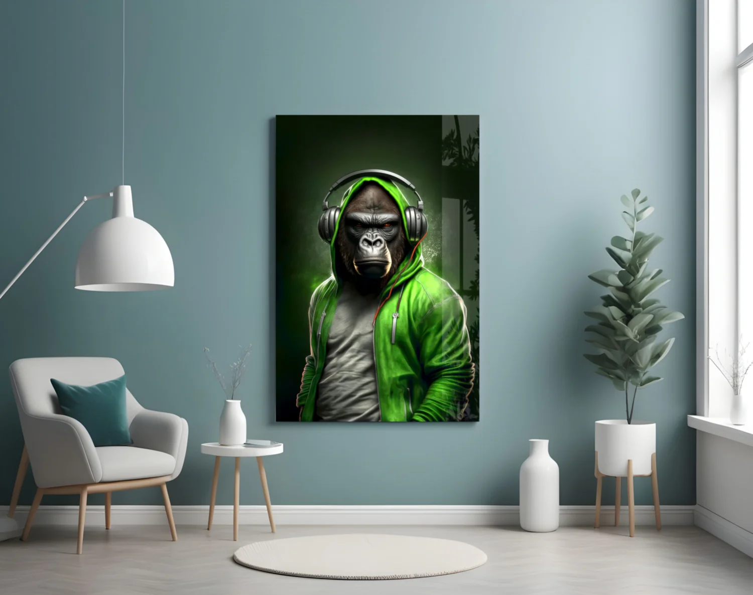 Animal Vogue Glass Wall Art|| Designer's Collection - Image 5