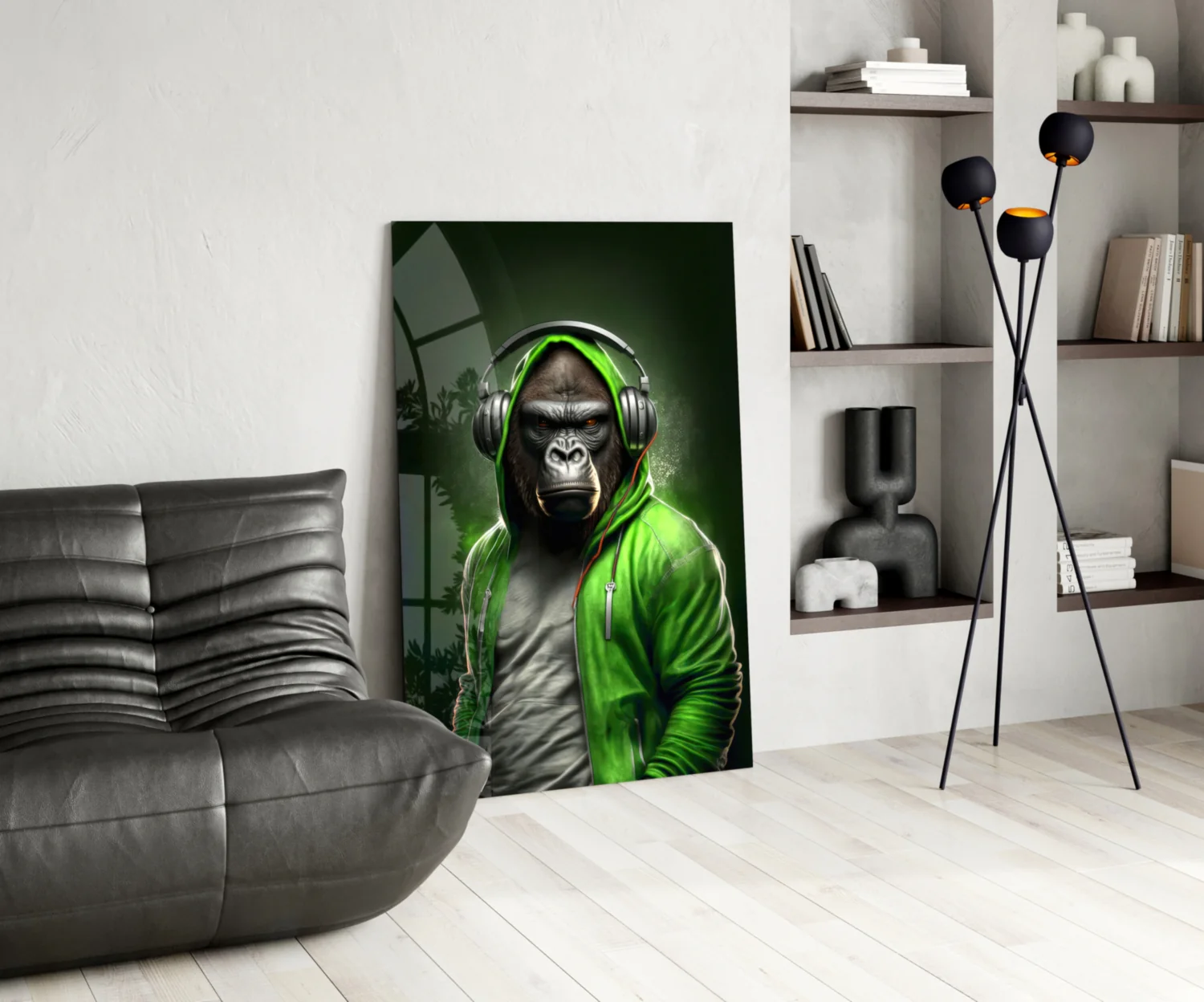 Animal Vogue Glass Wall Art|| Designer's Collection - Image 6