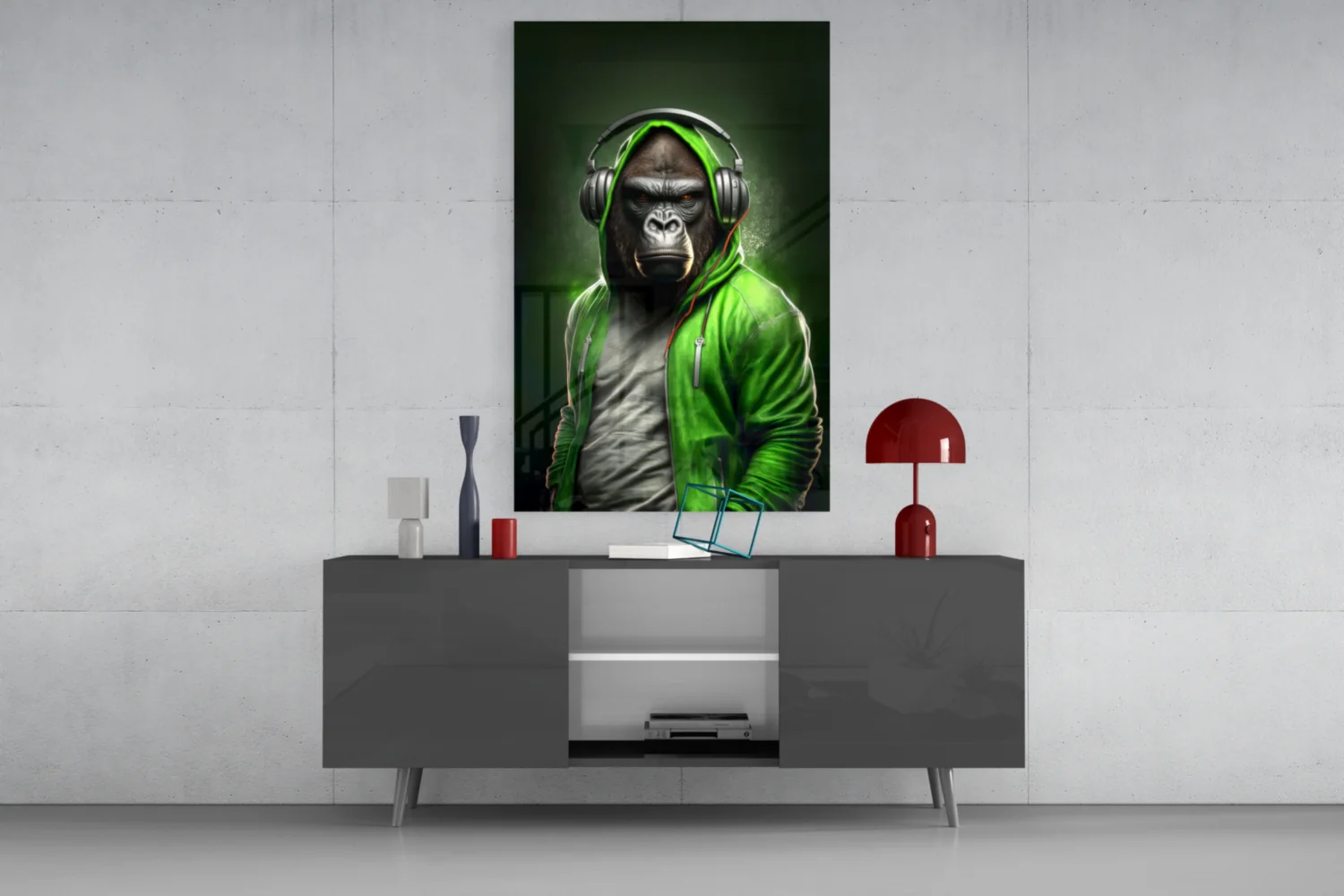 Animal Vogue Glass Wall Art|| Designer's Collection - Image 9