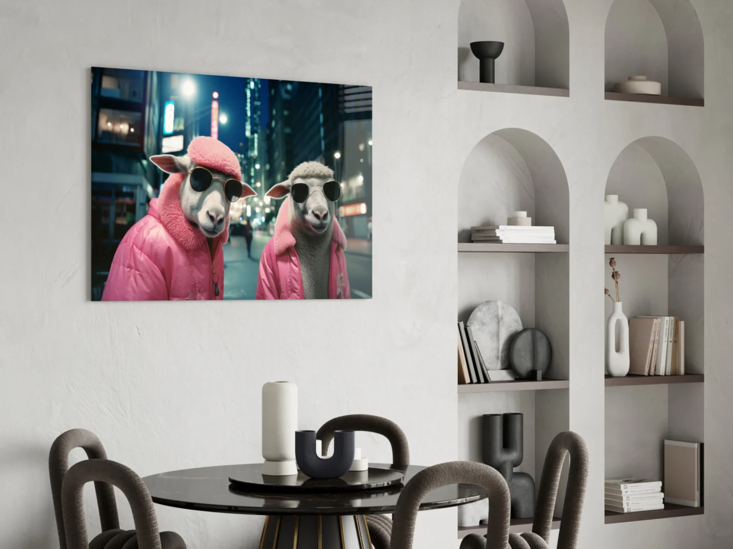 City Music Glass Wall Art|| Designer's Collection - Image 6