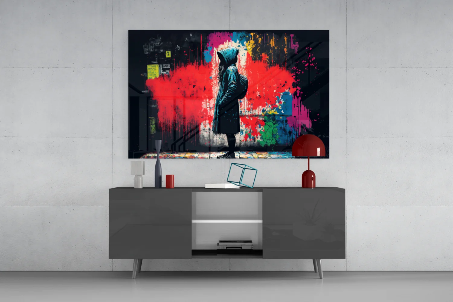 City Music Glass Wall Art|| Designer's Collection - Image 9