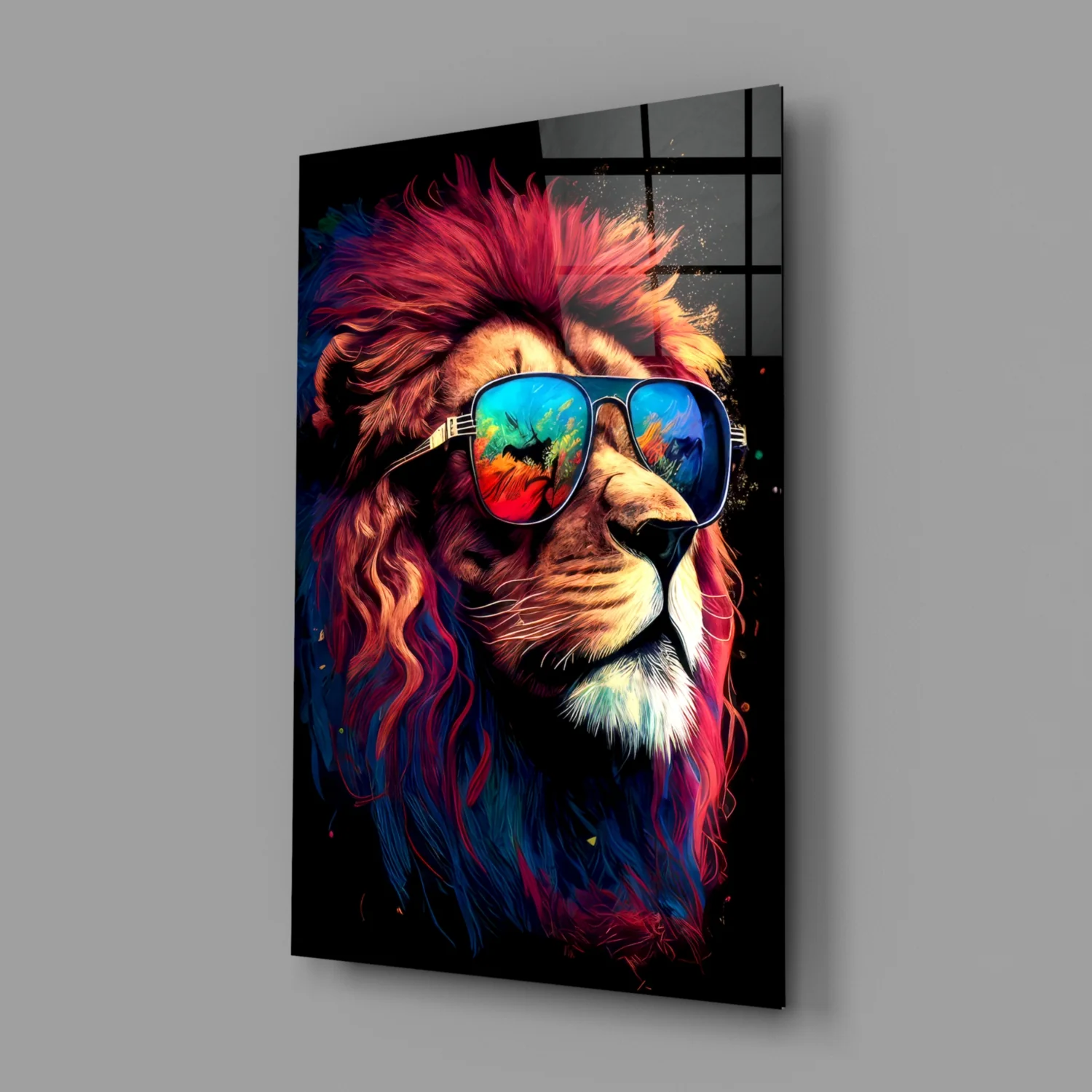 Charismatic Glass Wall Art|| Designer's Collection - Image 3
