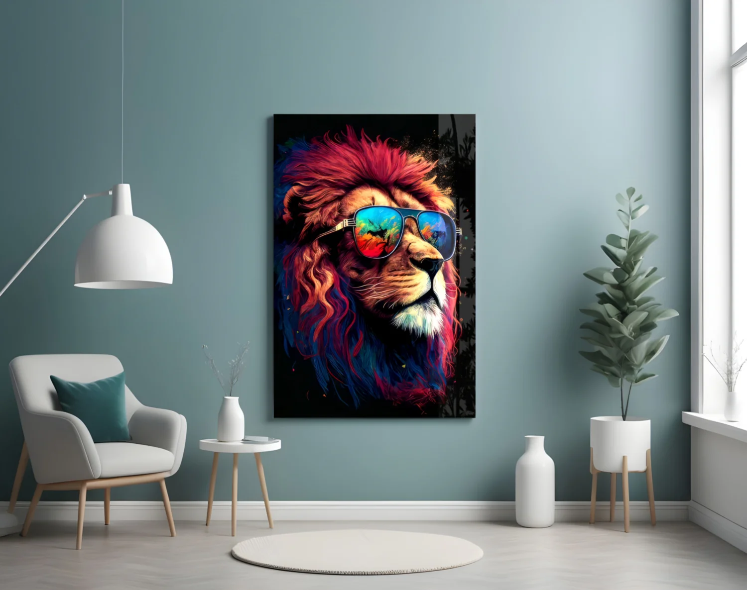 Charismatic Glass Wall Art|| Designer's Collection - Image 5