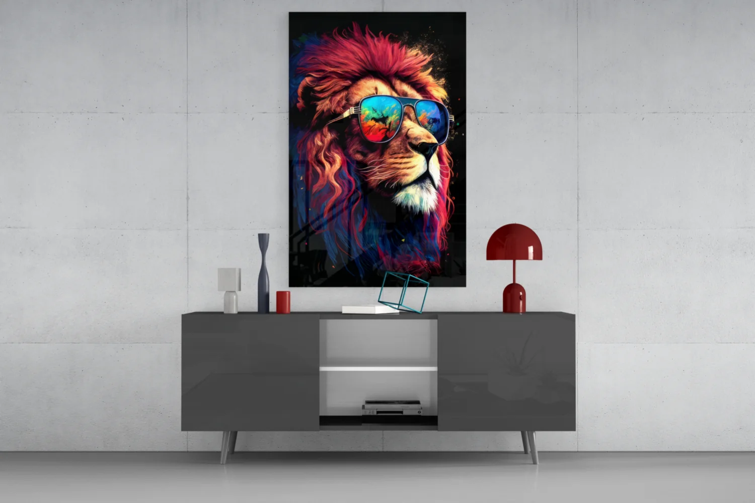 Charismatic Glass Wall Art|| Designer's Collection - Image 9