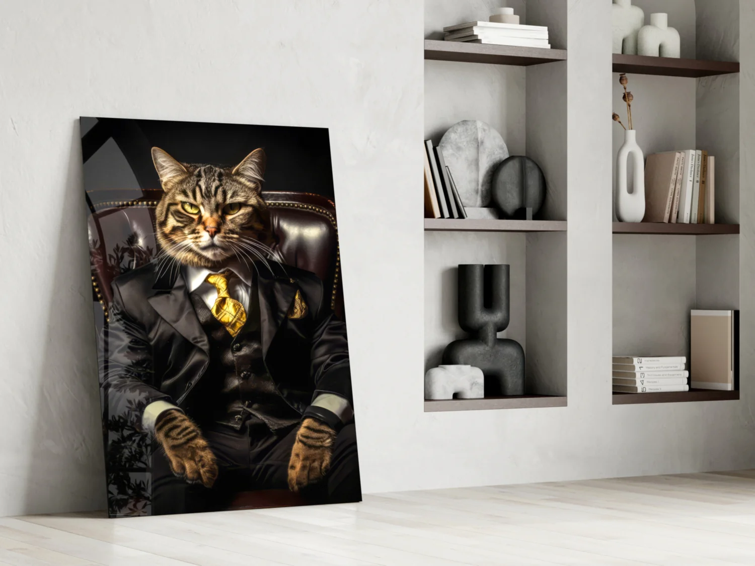 The Boss Glass Wall Art|| Designer's Collection - Image 7
