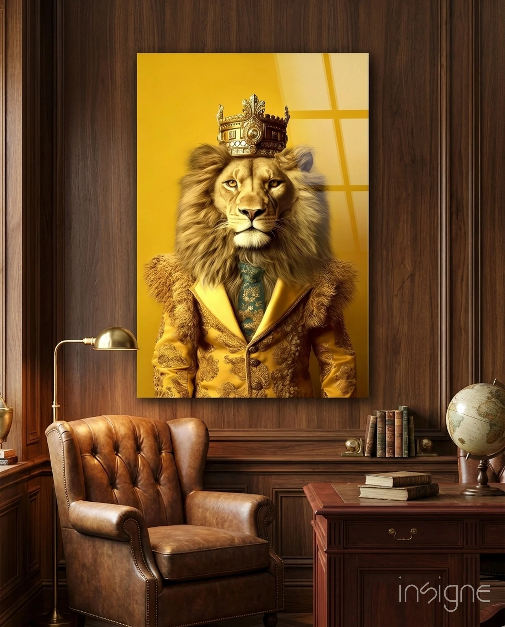 Little Prince  Glass Wall Art|| Designer's Collection