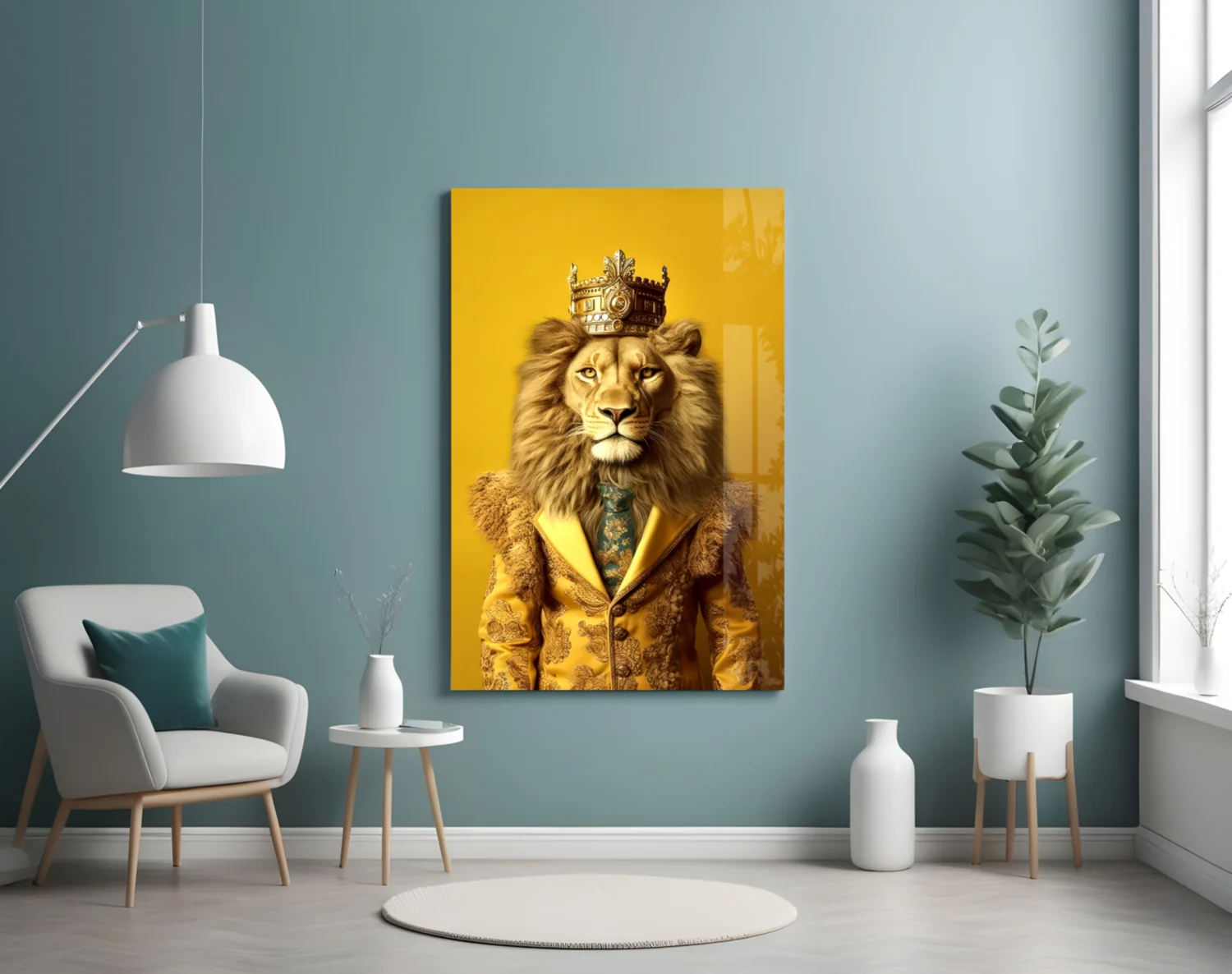 Little Prince  Glass Wall Art|| Designer's Collection - Image 5