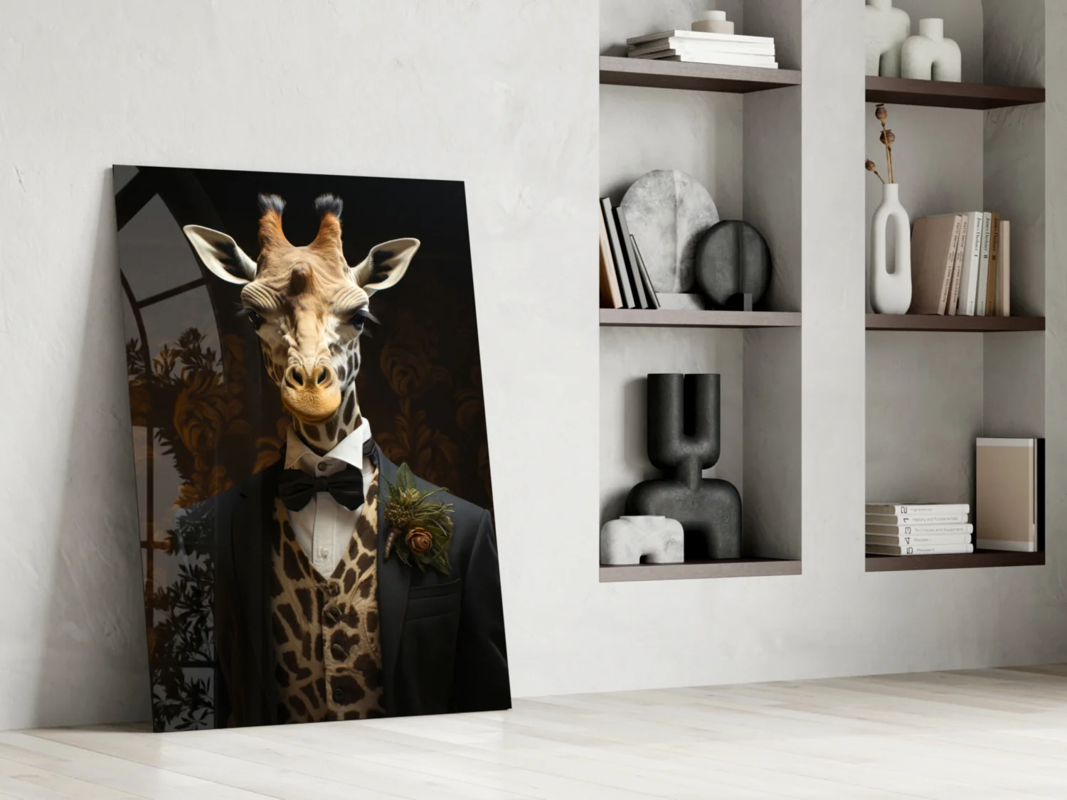 Gentleman Glass Wall Art|| Designer's Collection - Image 7