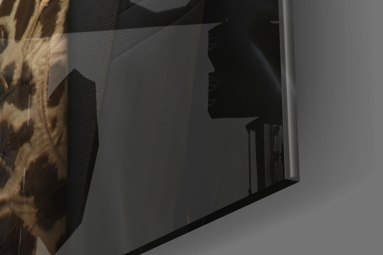 Gentleman Glass Wall Art|| Designer's Collection - Image 8