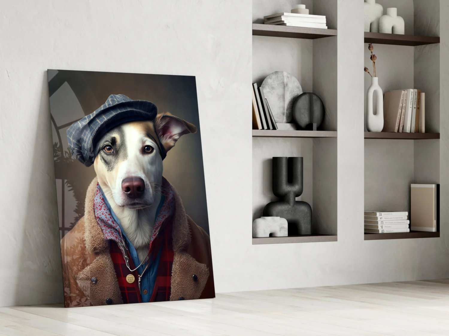Dog Vogue Glass Wall Art|| Designer's Collection - Image 7