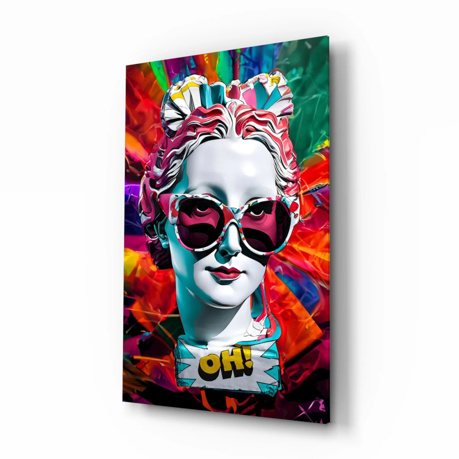 Oh! Glass Wall Art || Designer Collection - Image 2