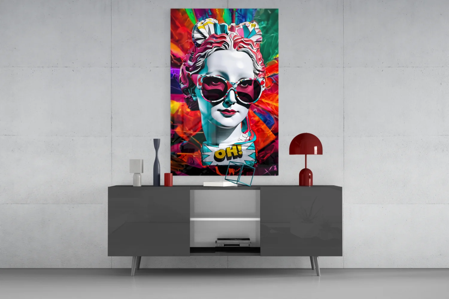 Oh! Glass Wall Art || Designer Collection - Image 9