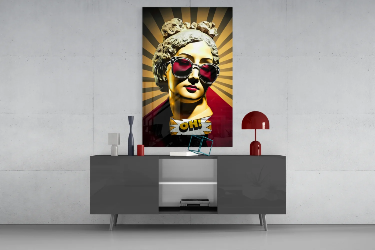 Oh! Glass Wall Art || Designer Collection - Image 9