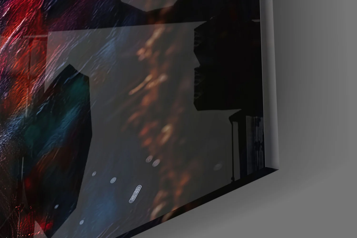 Cross Glass Wall Art || Designer Collection - Image 8