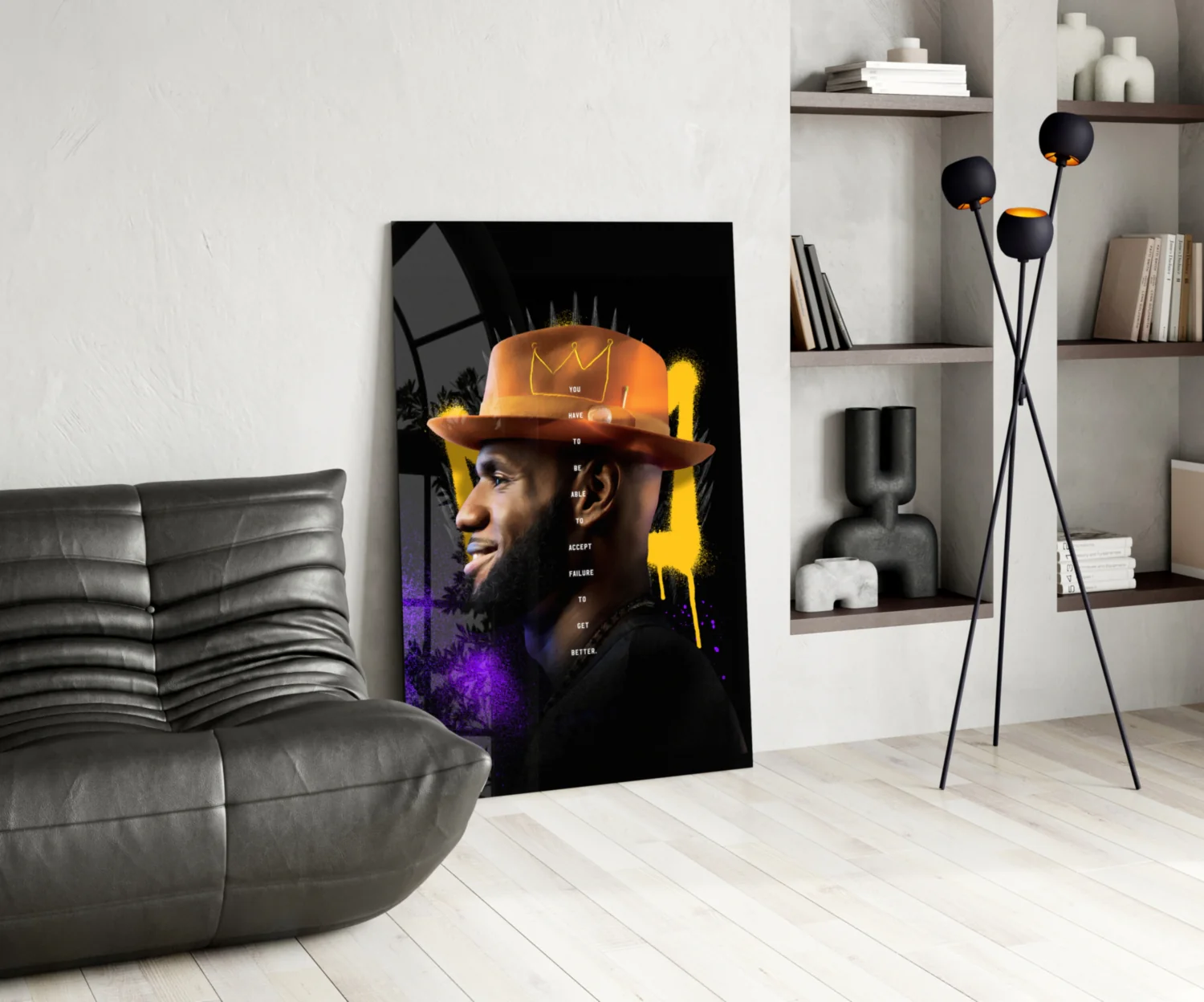 King James Glass Wall Art || Designer Collection - Image 6