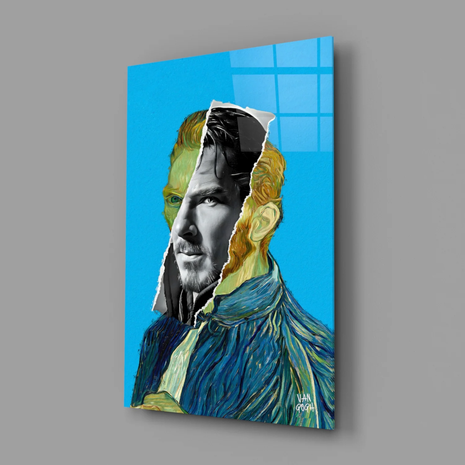 Contemporary Gogh Glass Wall Art || Designer Collection - Image 3