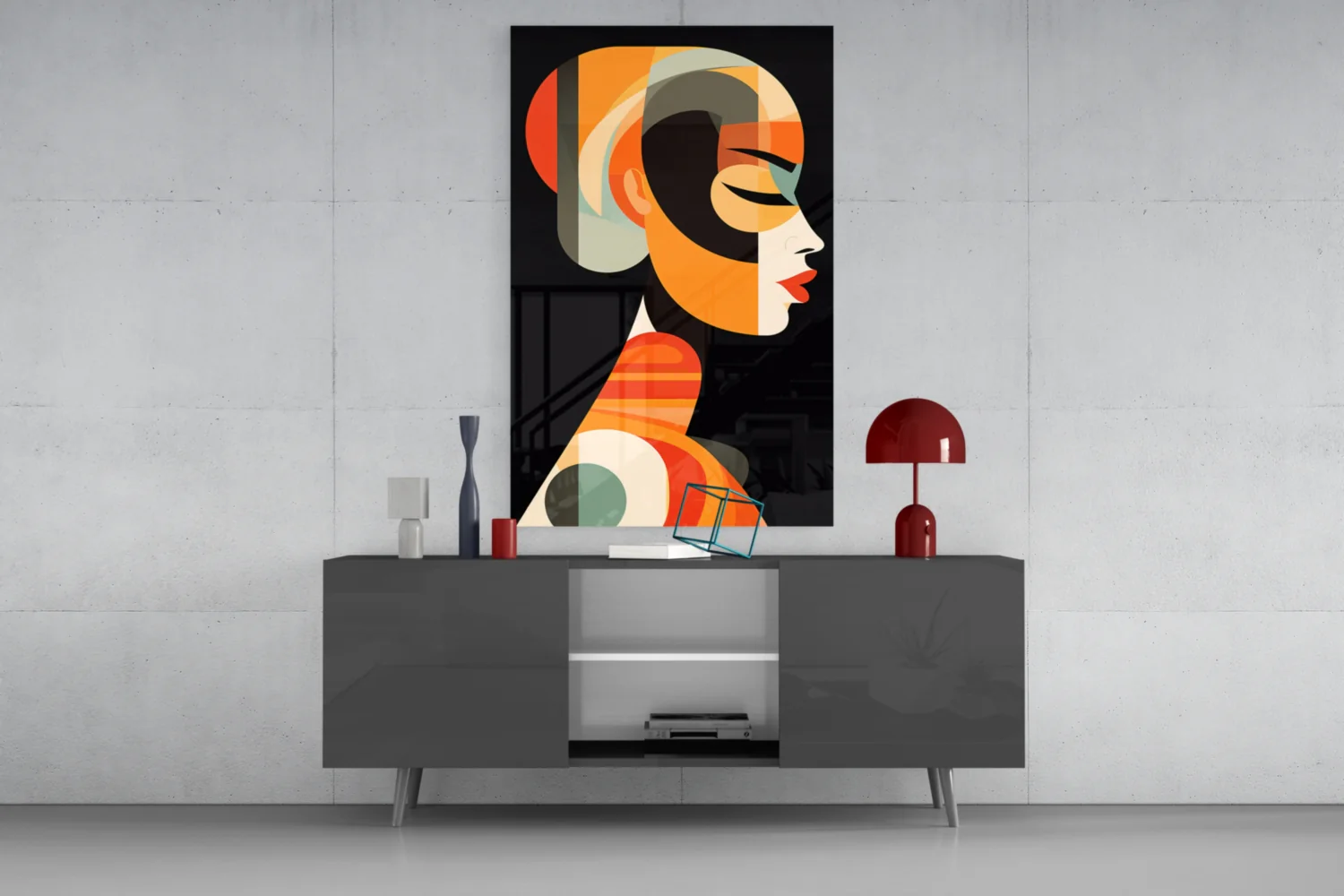 She Glass Wall Art || Designer Collection - Image 9