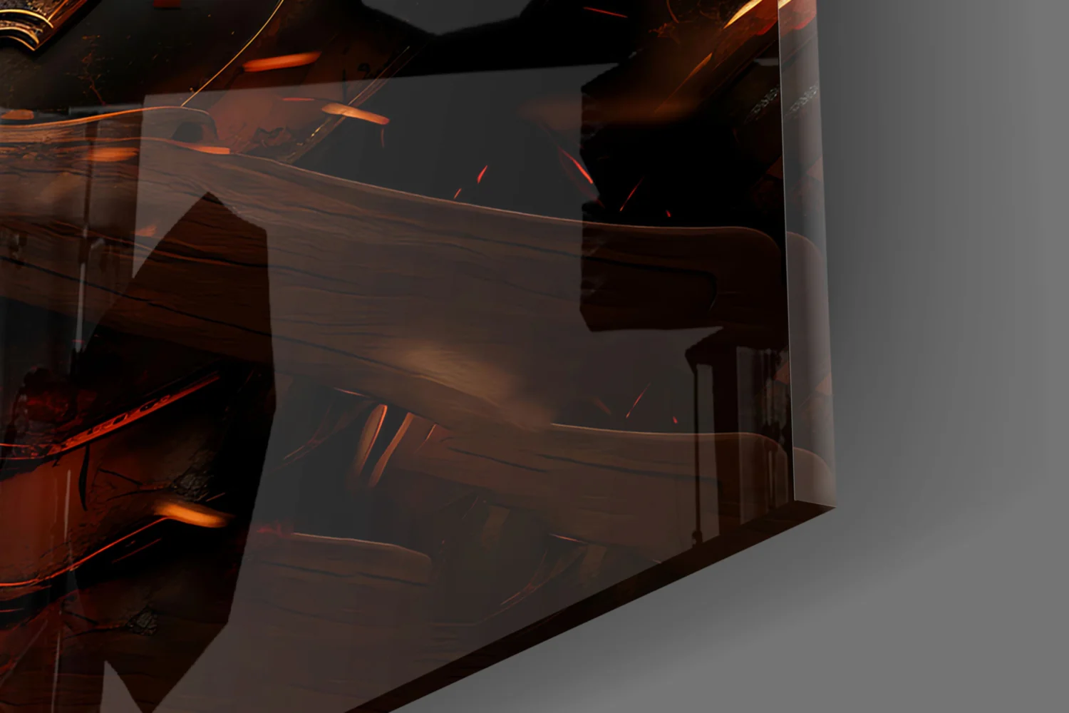 Warrior Glass Wall Art || Designer Collection - Image 8