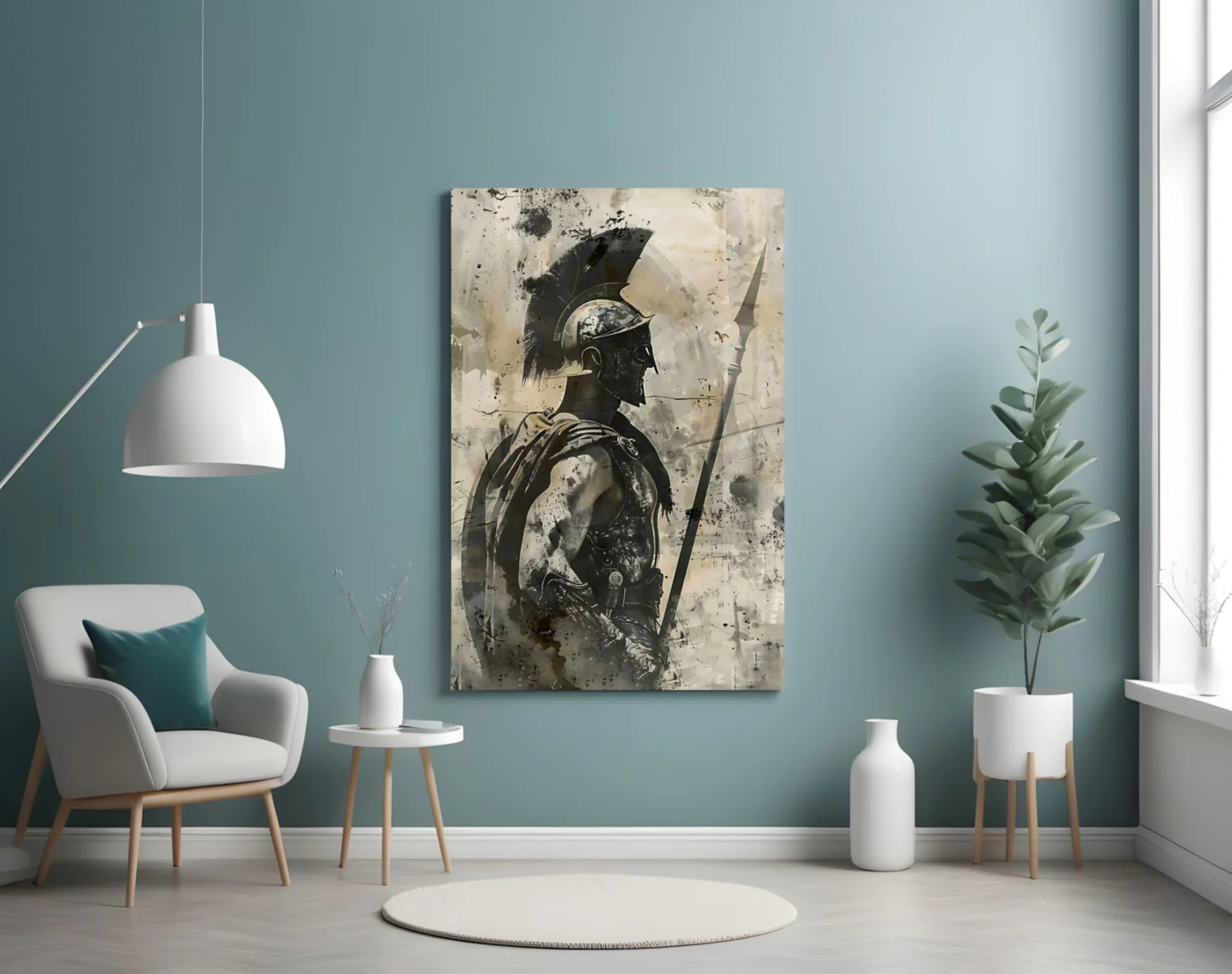 Gladiator Glass Wall Art || Designer Collection - Image 5