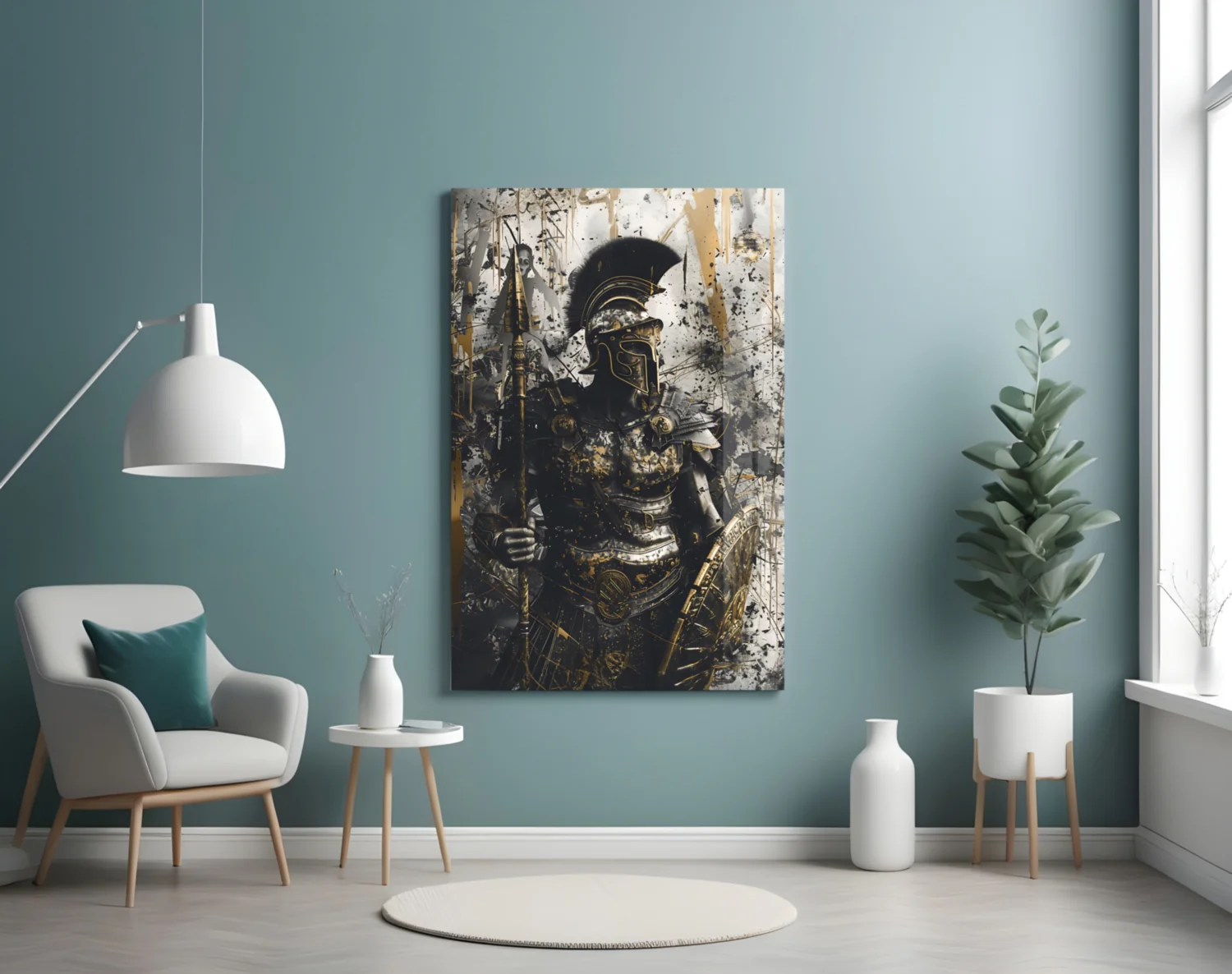 Gladiator Glass Wall Art || Designer Collection - Image 5
