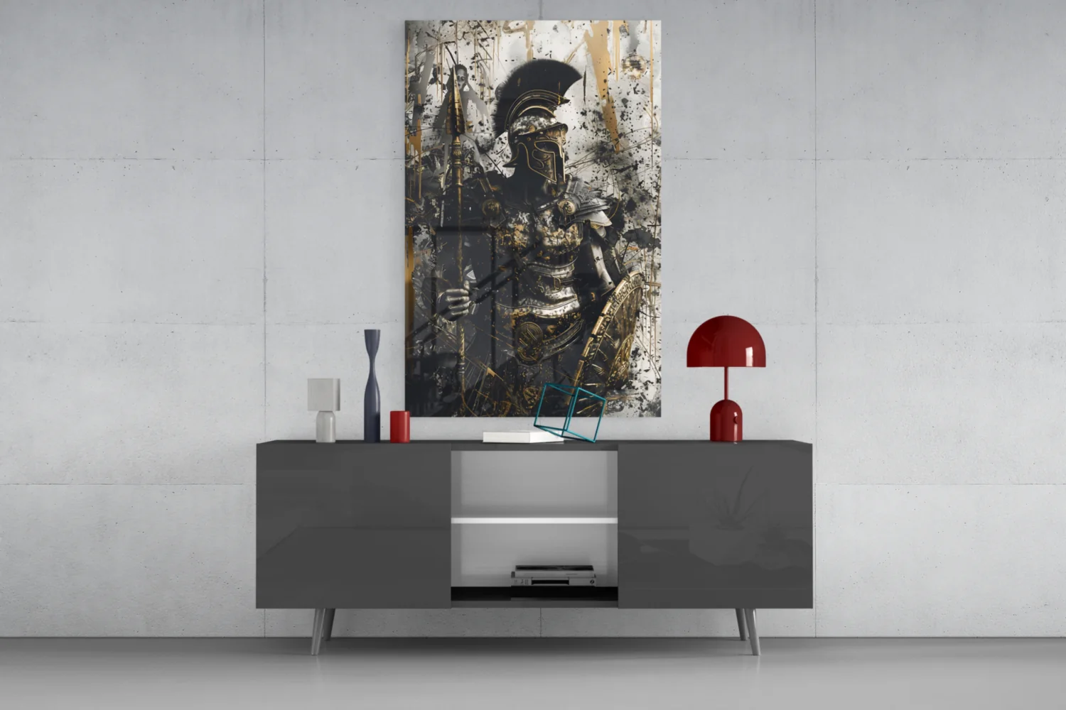 Gladiator Glass Wall Art || Designer Collection - Image 9