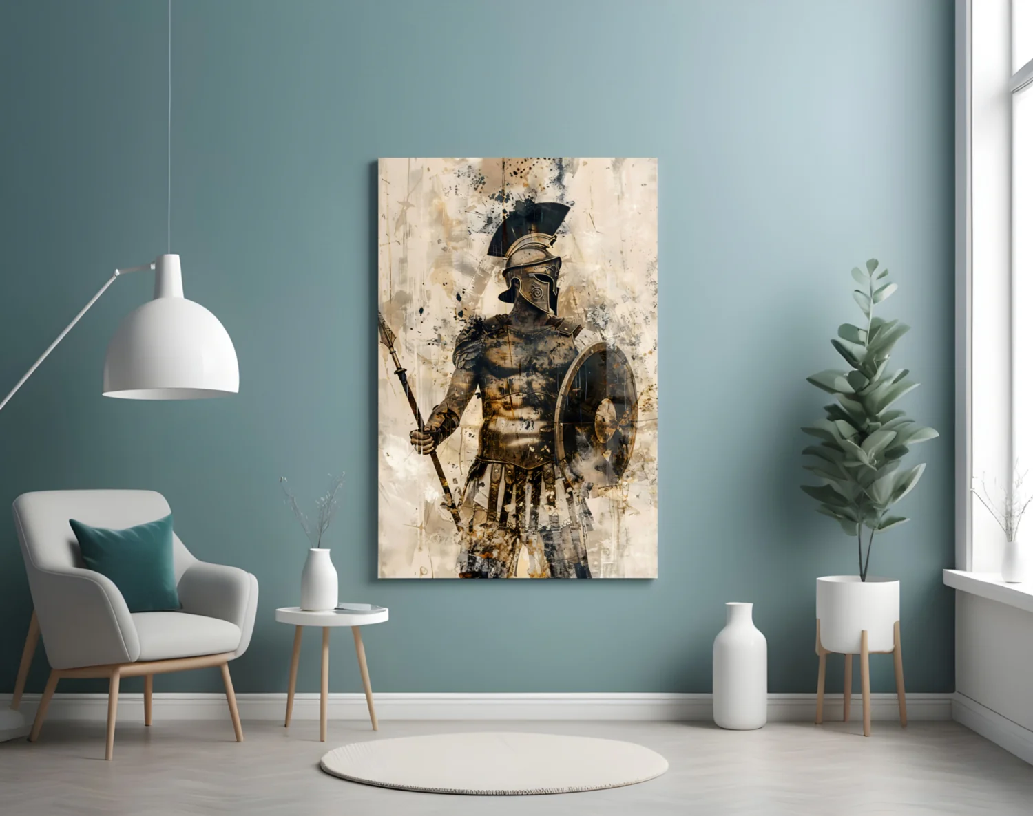 Gladiator Glass Wall Art || Designer Collection - Image 5