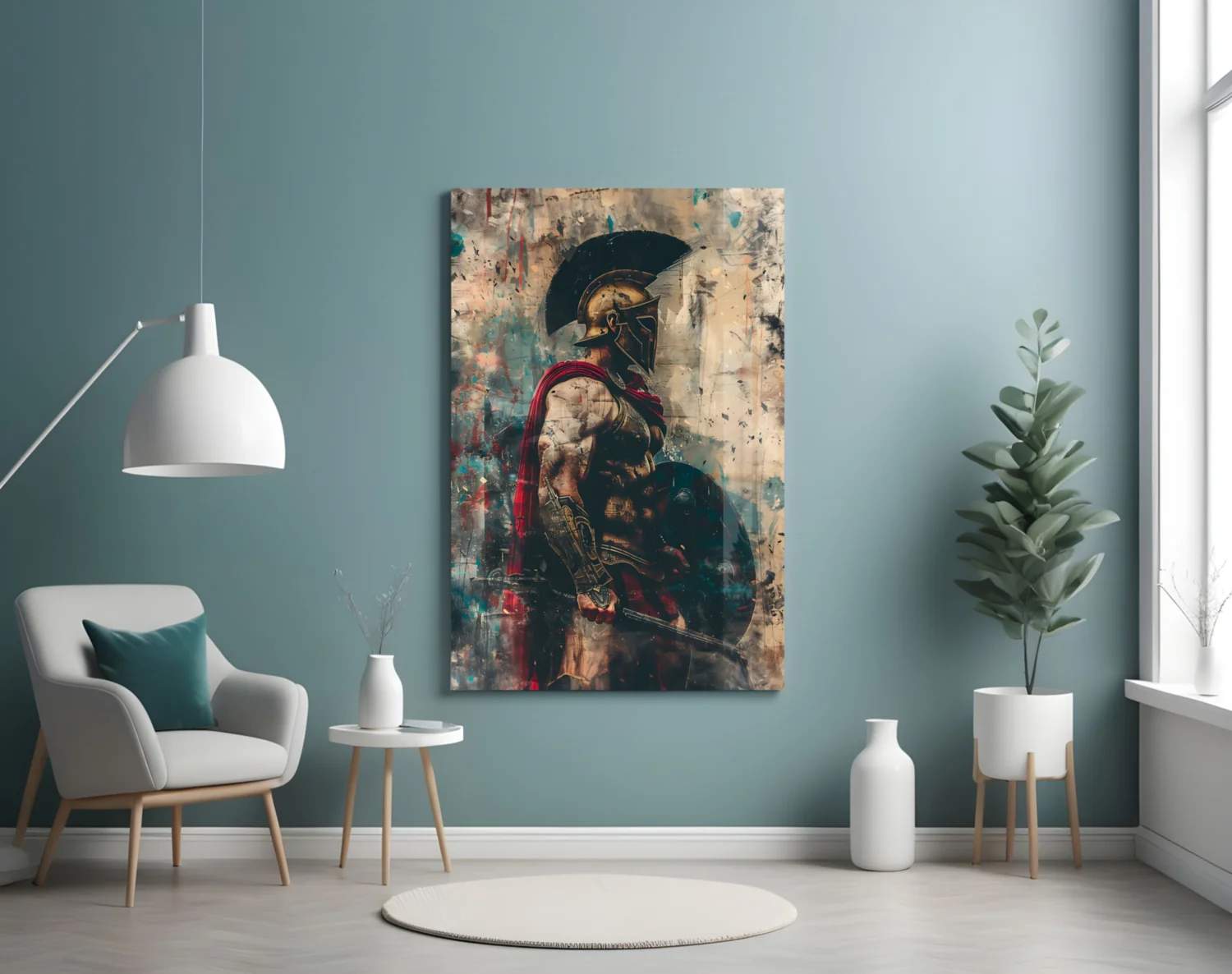 Gladiator Glass Wall Art || Designer Collection - Image 5