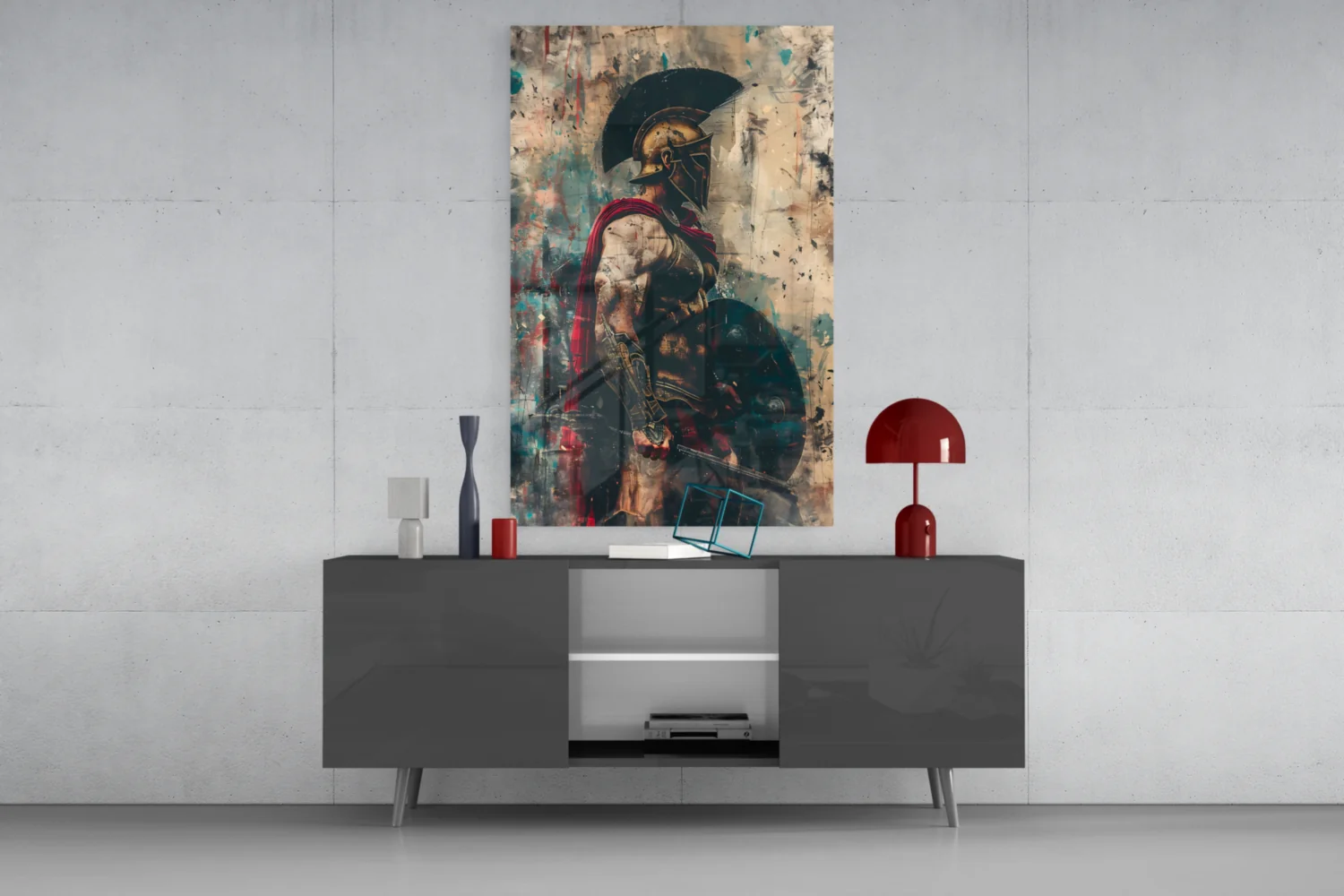 Gladiator Glass Wall Art || Designer Collection - Image 9